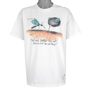 Vintage (Tennessee River) - The Far Side Pull Out Betty, Youve Hit An Artery T-Shirt 1982 X-Large Vintage Retro