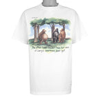 Vintage (The Far Side) - Larrys Deer Gut T-Shirt 1986 X-Large Vintage Retro