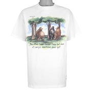 Vintage (The Far Side) - Larrys Deer Gut T-Shirt 1986 X-Large Vintage Retro
