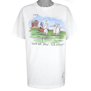Vintage (The Far Side) - Youre Sick, Jessy! Sick! Sick! Sick! T-Shirt 1981 X-Large Vintage Retro