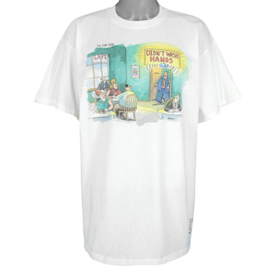 Vintage (The Far Side) - Didn't Wash Hands Deadstock T-Shirt 1991 X-Large