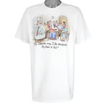Vintage (The Far Side) - My Brain Is Full T-Shirt 1986 X-Large Vintage Retro
