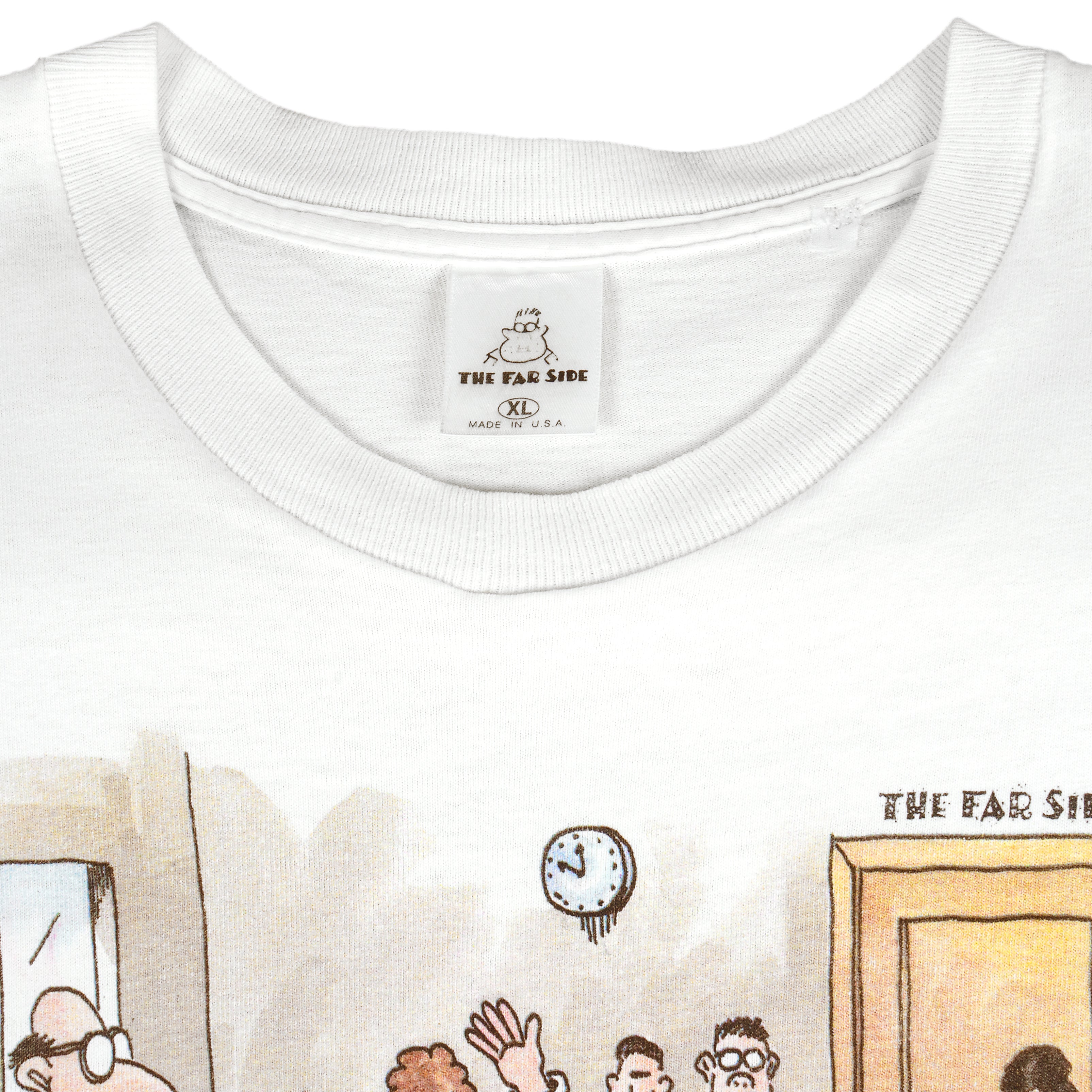Vintage (The Far Side) - My Brain Is Full T-Shirt 1986 X-Large Vintage Retro