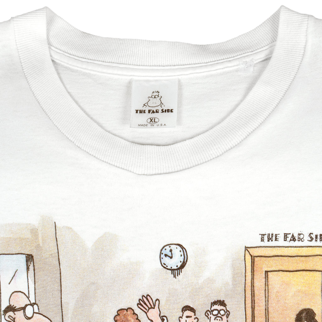 Vintage (The Far Side) - My Brain Is Full T-Shirt 1986 X-Large Vintage Retro