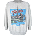 Vintage - Toronto Canada Crew Neck Sweatshirt 1990s X-Large Vintage Retro