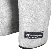 Champion - Grey 1/4Zip Fleece Sweatshirt 1990s Large vintage retro