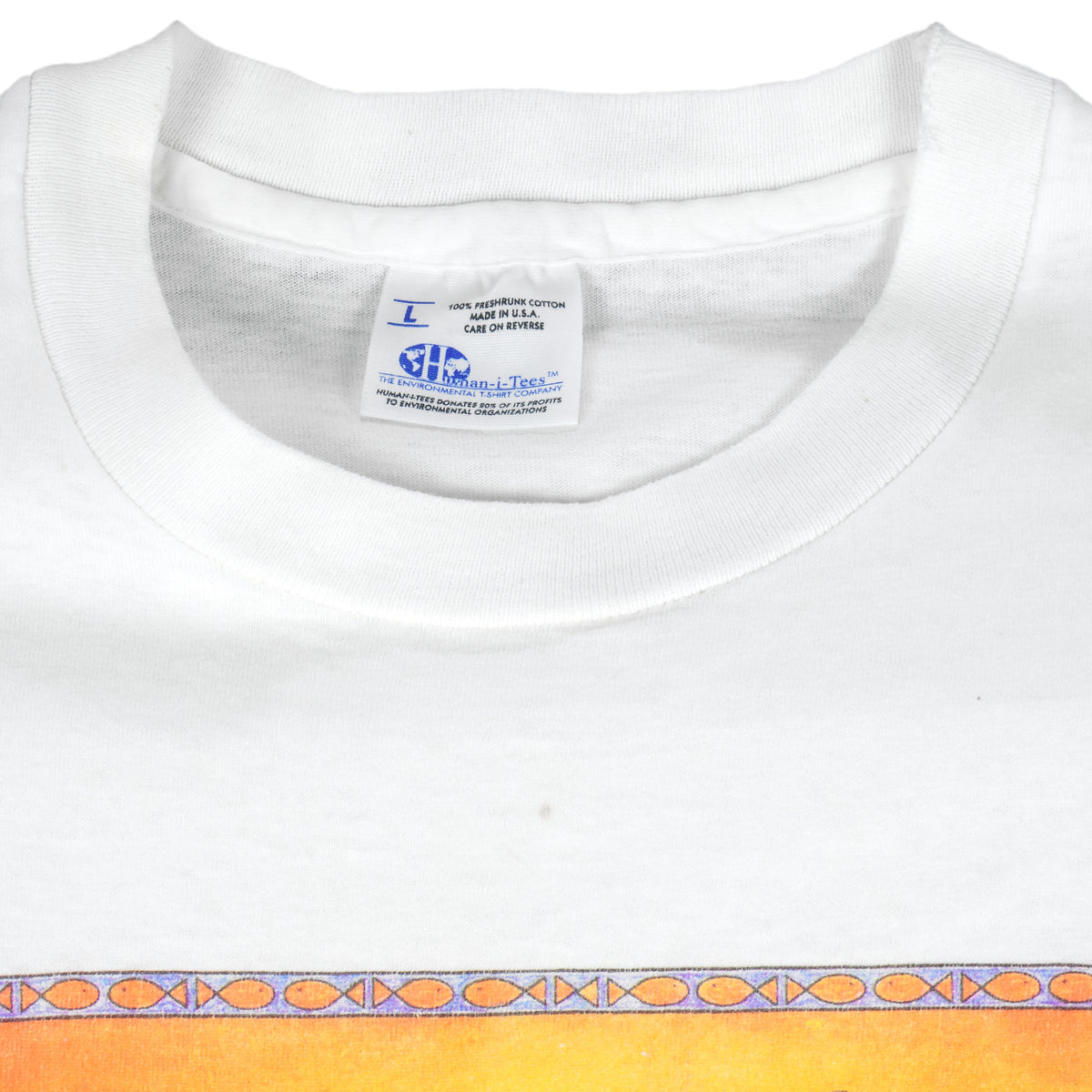 Vintage (Human I Tee) - A Delicate Balance Single Stitch T-Shirt 1992 Large Vintage Retro