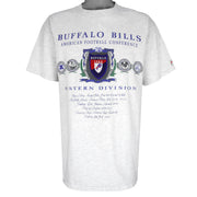 NFL (Nutmeg) - Buffalo Bills Single Stitch T-Shirt 1990s X-Large Vintage Retro Football