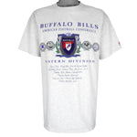 NFL (Nutmeg) - Buffalo Bills Single Stitch T-Shirt 1990 X-Large