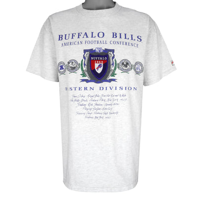 NFL (Nutmeg) - Buffalo Bills Single Stitch T-Shirt 1990 X-Large