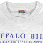 NFL (Nutmeg) - Buffalo Bills Single Stitch T-Shirt 1990s X-Large Vintage Retro Football