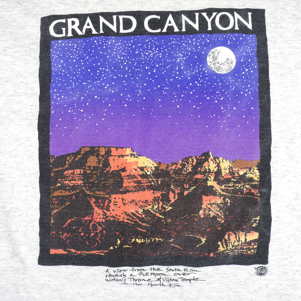 Vintage (Oneita) - Grand Canyon Single Stitch T-Shirt 1990 X-Large Vintage Retro