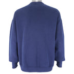 Guess - Blue Embroidered Crew Neck Sweatshirt 1990s X-Large Vintage Retro
