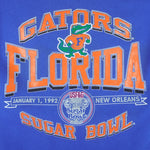 NCAA (Logo 7) - Florida Gators Crew Neck Sweatshirt 1992 Medium Vintage Retro College