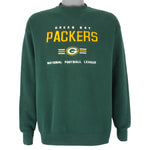 NFL (Lee Sport) - Green Bay Packers Crew Neck Sweatshirt 1990s Large
