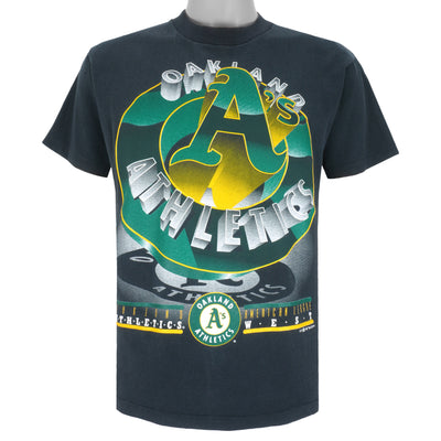 MLB (Belton) - Oakland Athletics Single Stitch T-Shirt 1993 Large