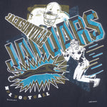 NFL - Jacksonville Jaguars Big Spell-Out T-Shirt 1993 Large Vintage Retro Football