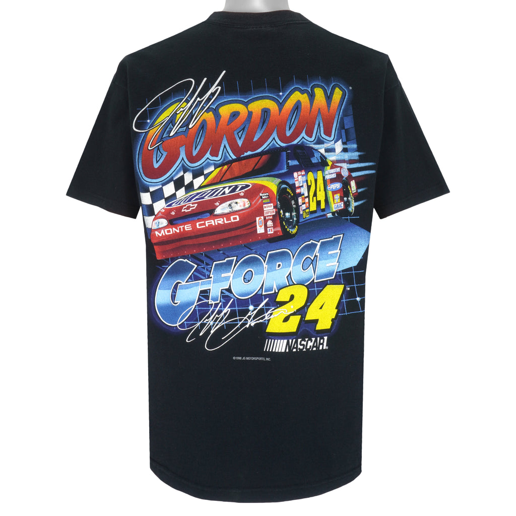NASCAR (Competitors View) - Gordon #24 Dupont Racing T-Shirt 1998 X-Large