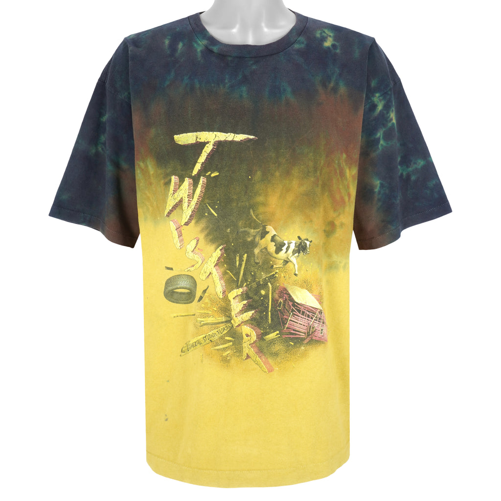 Vintage - Universal Studio Florida Twister T-Shirt 1990s X-Large Vintage Retro
