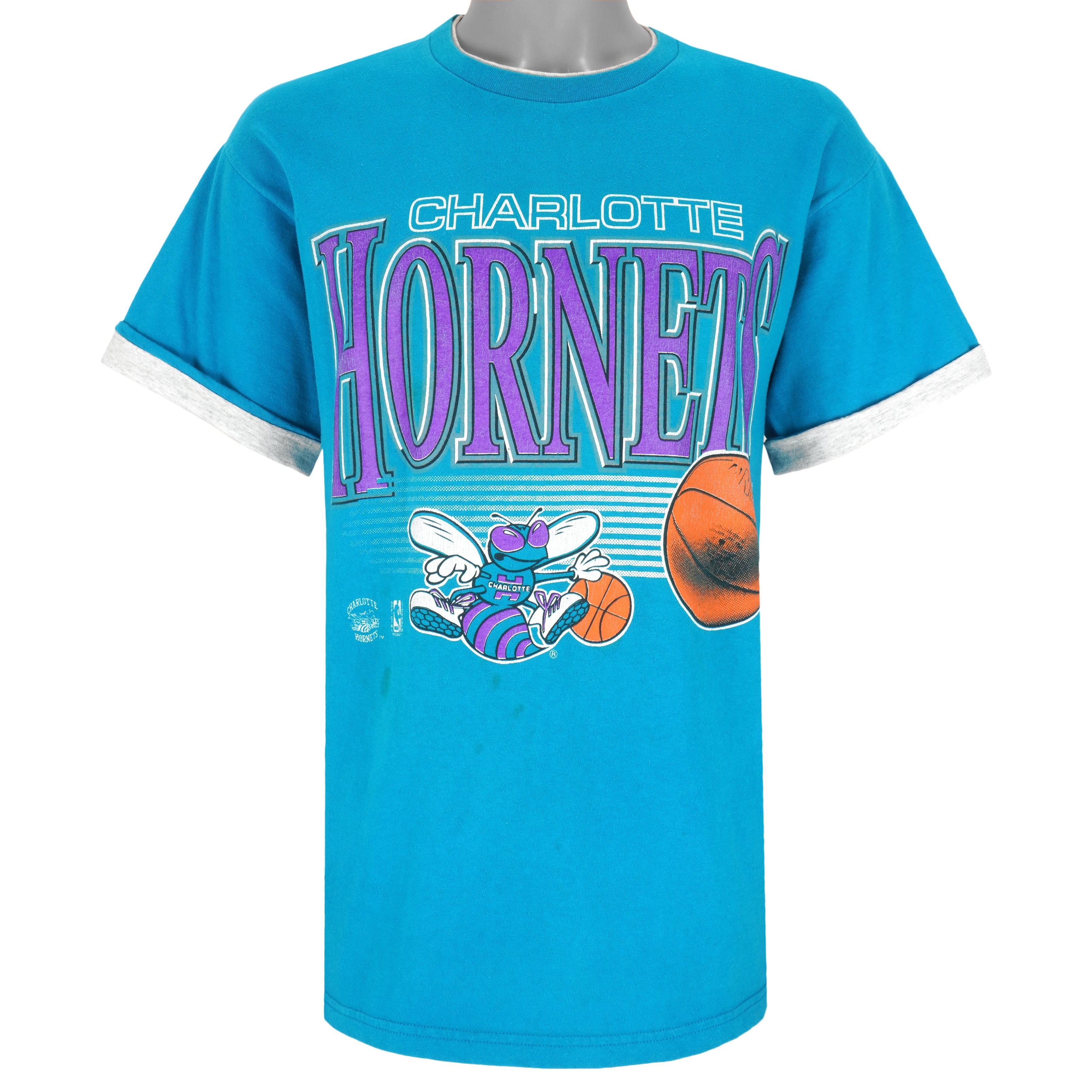 Gildan, Shirts, Vintage Nba Charlotte Hornets Shirt Basketball Shirt  Graphic Shirt For Men