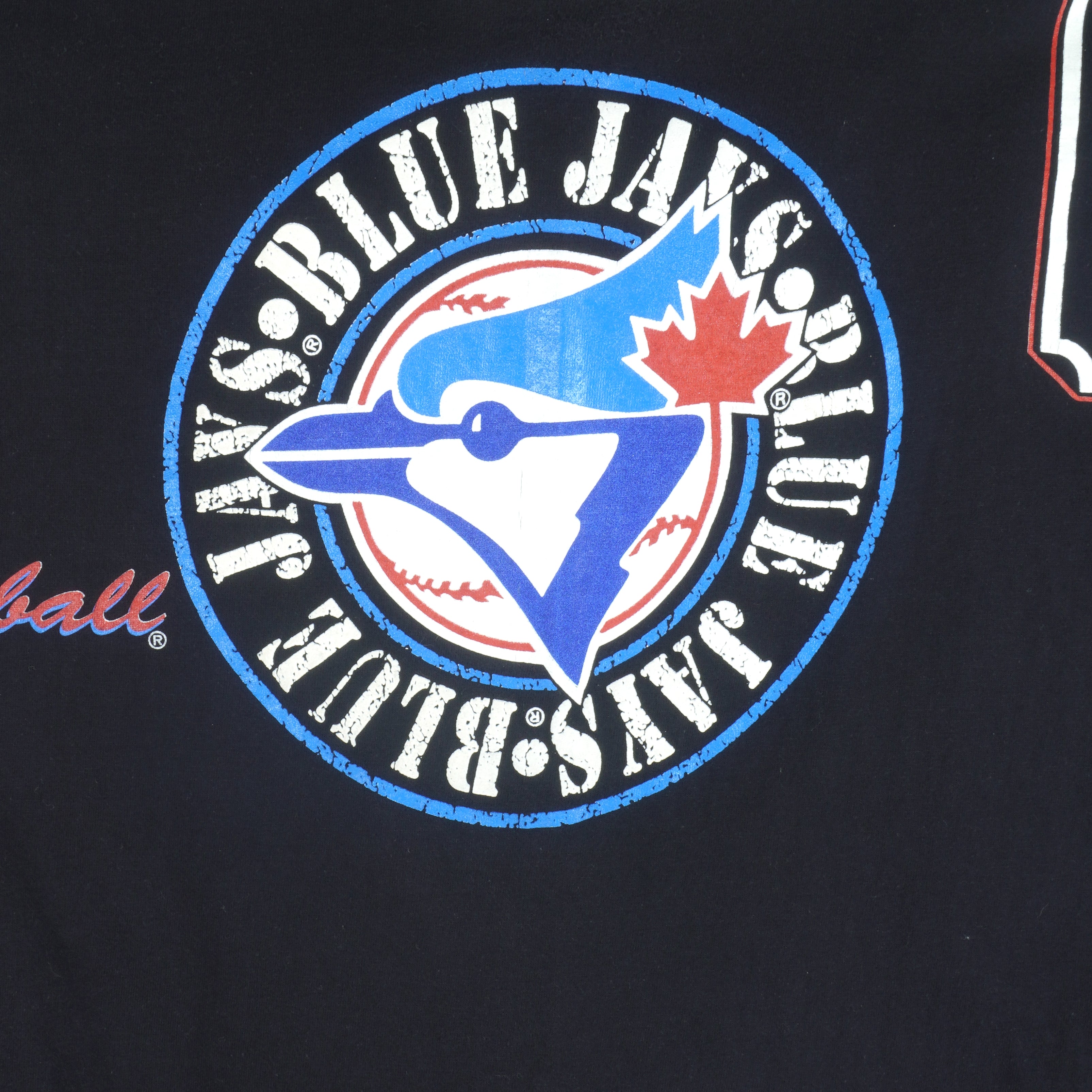 Vintage MLB (Waves) - Toronto Blue Jays Grand Slam T-Shirt 1992 X-Large