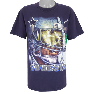 NFL (Lee) - Dallas Cowboys Helmet T-Shirt 1996 Large
