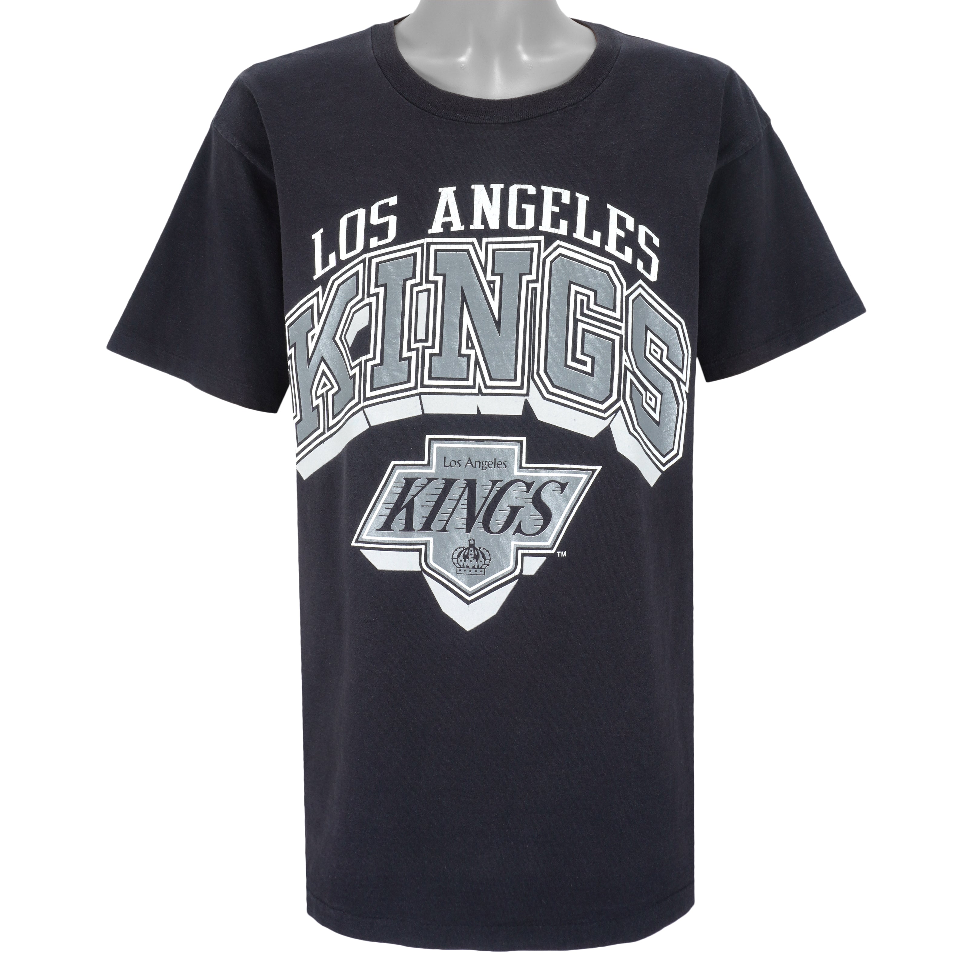 NHL (Tultex) - Los Angeles Kings T-Shirt 1990s X-Large Vintage Retro Hockey