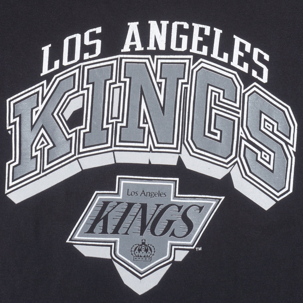 NHL (Tultex) - Los Angeles Kings T-Shirt 1990s X-Large Vintage Retro Hockey