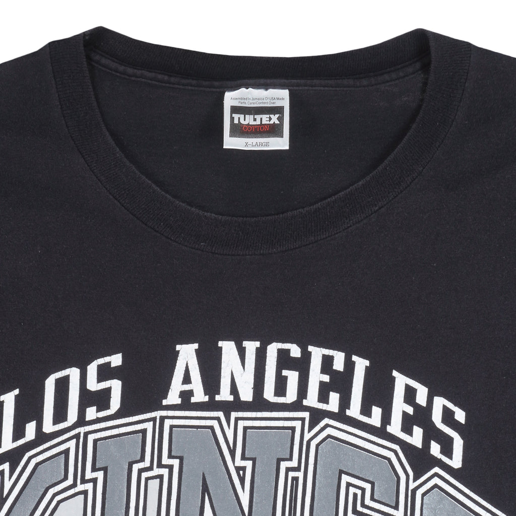 NHL (Tultex) - Los Angeles Kings T-Shirt 1990s X-Large Vintage Retro Hockey
