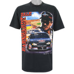 Nascar (Competitors View) - Dale Earnhardt T-Shirt 1990s Large Vintage Retro