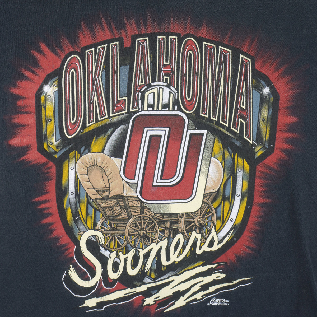 NCAA (Capitol) - Oklahoma Sooners T-Shirt 1990s Large Vintage Retro College