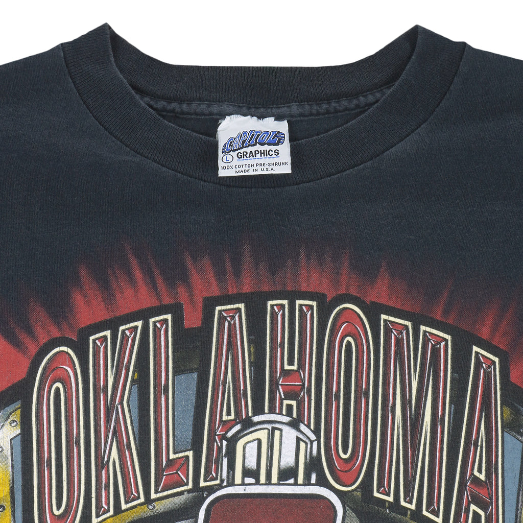 NCAA (Capitol) - Oklahoma Sooners T-Shirt 1990s Large Vintage Retro College