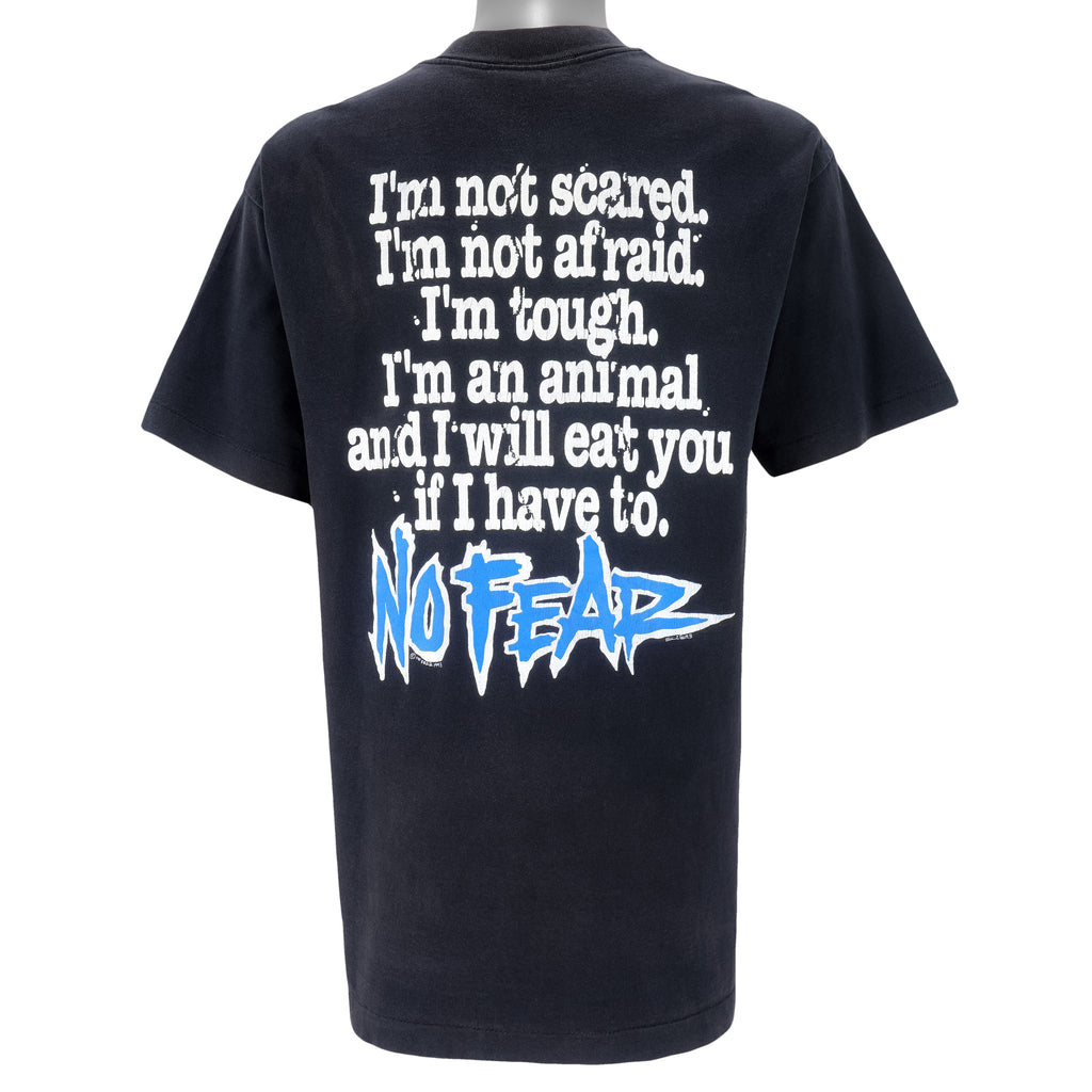 Vintage (No Fear) - Im An Animal T-Shirt 1990s X-Large Vintage Retro