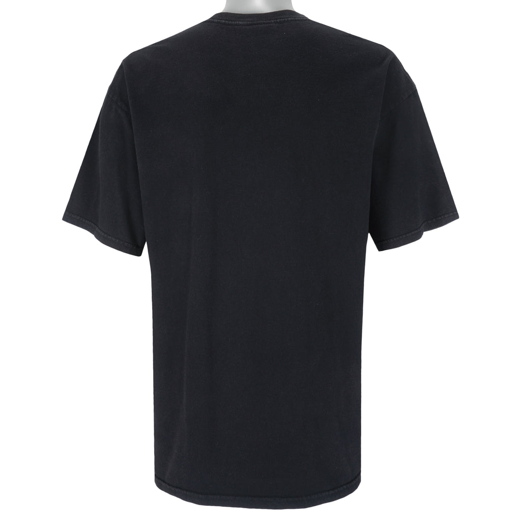 Stussy - Black Spell-Out T-Shirt 1980 X-Large