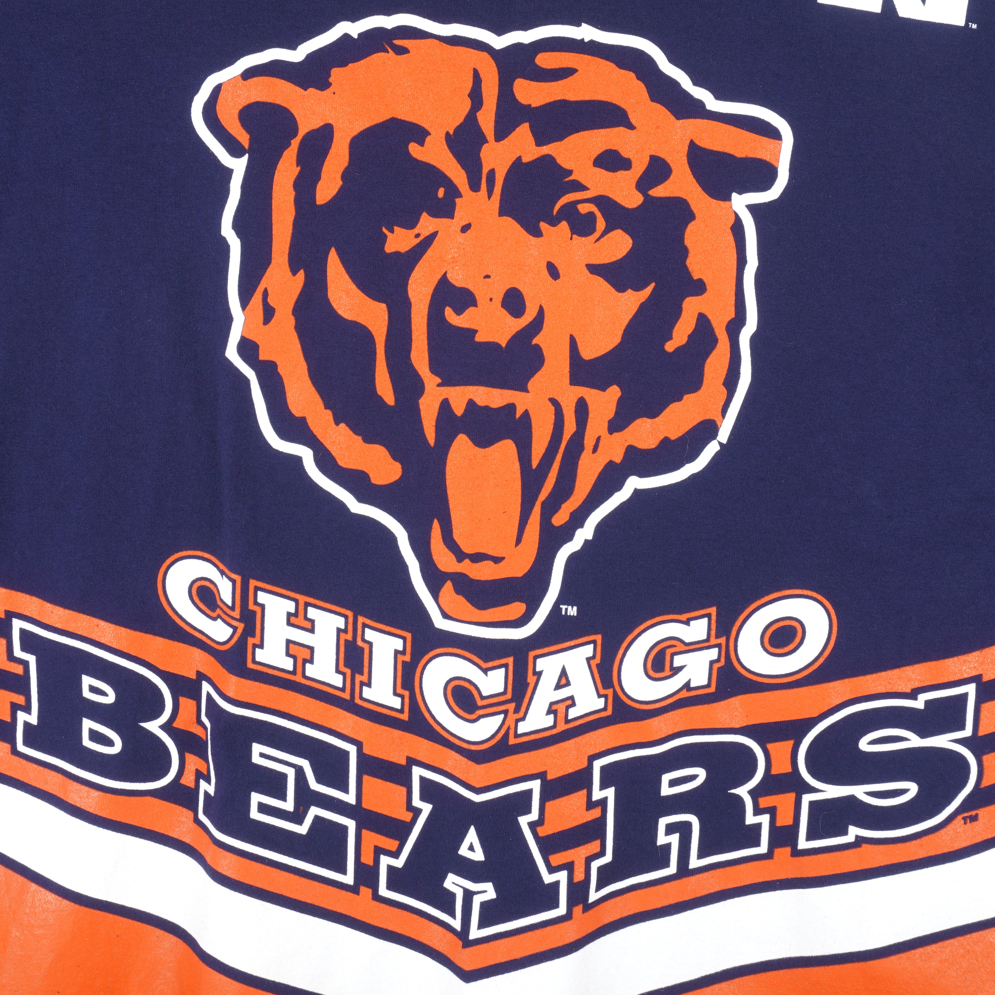 NFL - Chicago Bears Big Logo T-Shirt 1995 XX-Large Vintage Retro Football