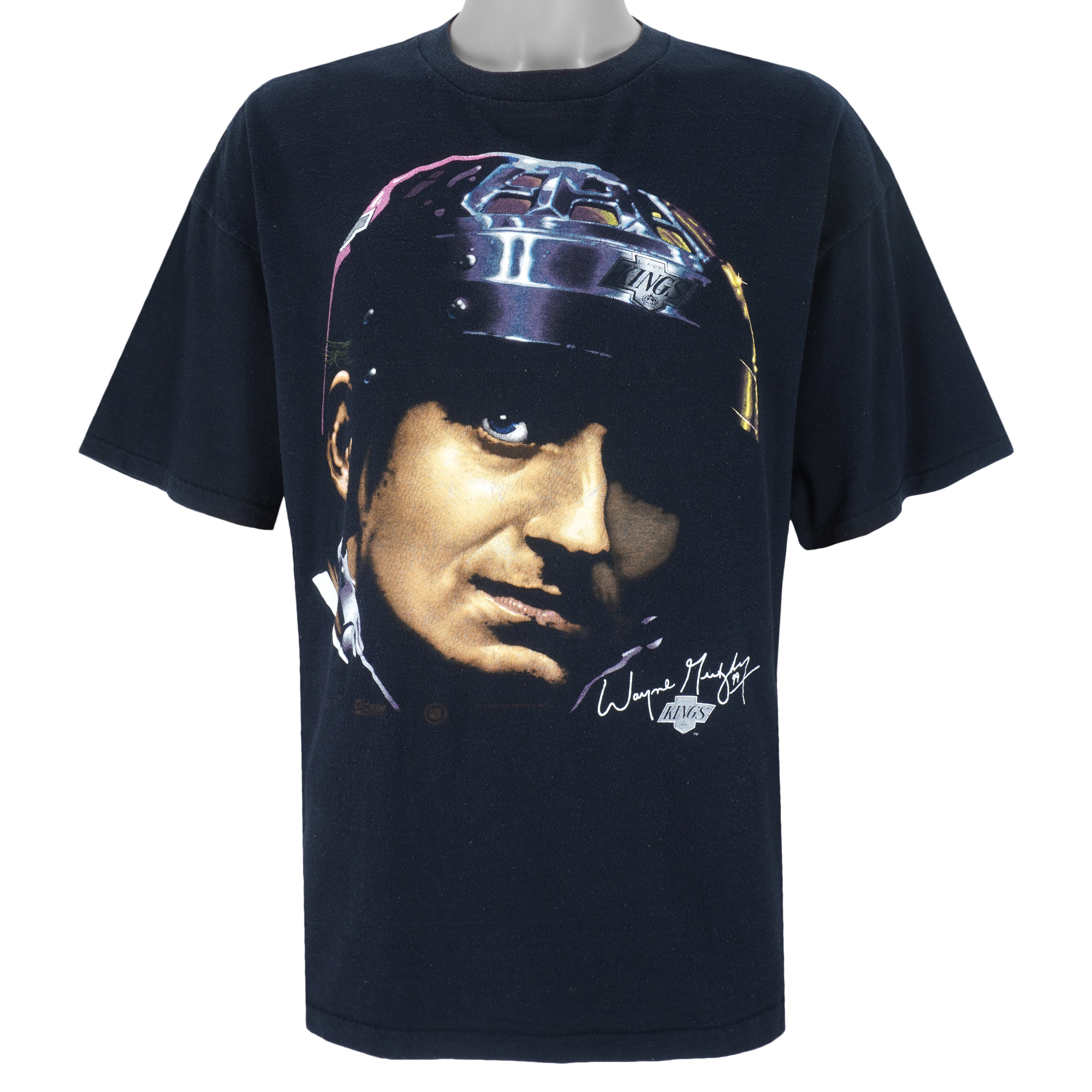NHL - Los Angeles Kings, Wayne Gretzky T-Shirt 1990s X-Large Vintage Rretro Hockey