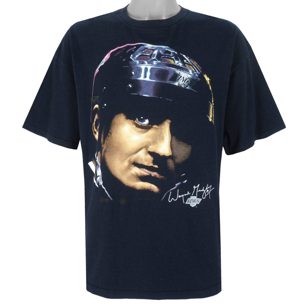 NHL - Los Angeles Kings, Wayne Gretzky T-Shirt 1990s X-Large Vintage Rretro Hockey