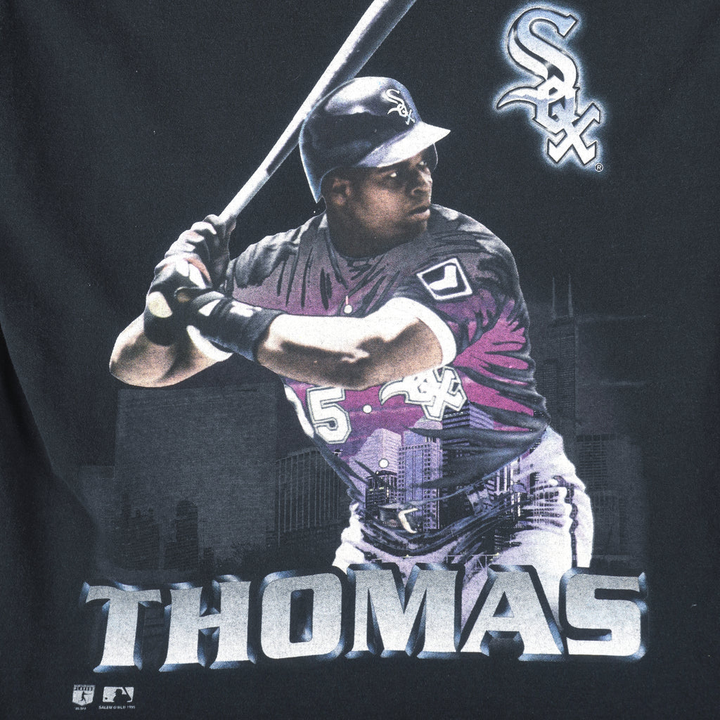 MLB - Chicago White Sox, Frank Thomas Big Logo T-Shirt 1990s X-Large Vintage Retro Baseball
