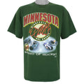 NHL - Minnesota Wild Big Spell-Out T-Shirt 2000s X-Large Vintage Retro Hockey