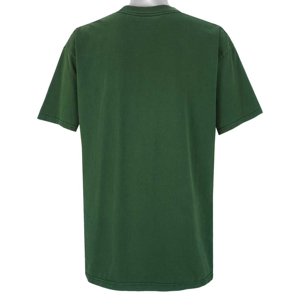 NHL - Minnesota Wild Big Spell-Out T-Shirt 1990s X-Large Vintage Retro Hockey