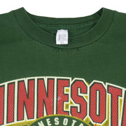 NHL - Minnesota Wild Big Spell-Out T-Shirt 1990s X-Large Vintage Retro Hockey