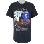 NFL (Home Team) - Cowboys VS Bills Super Bowl 28th T-Shirt 1993 X-Large