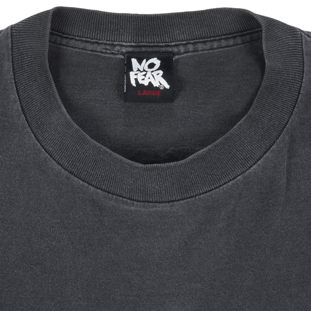 Vintage (No Fear) - There Are Lessons To Be Learned From Competition T-Shirt 1990s Large