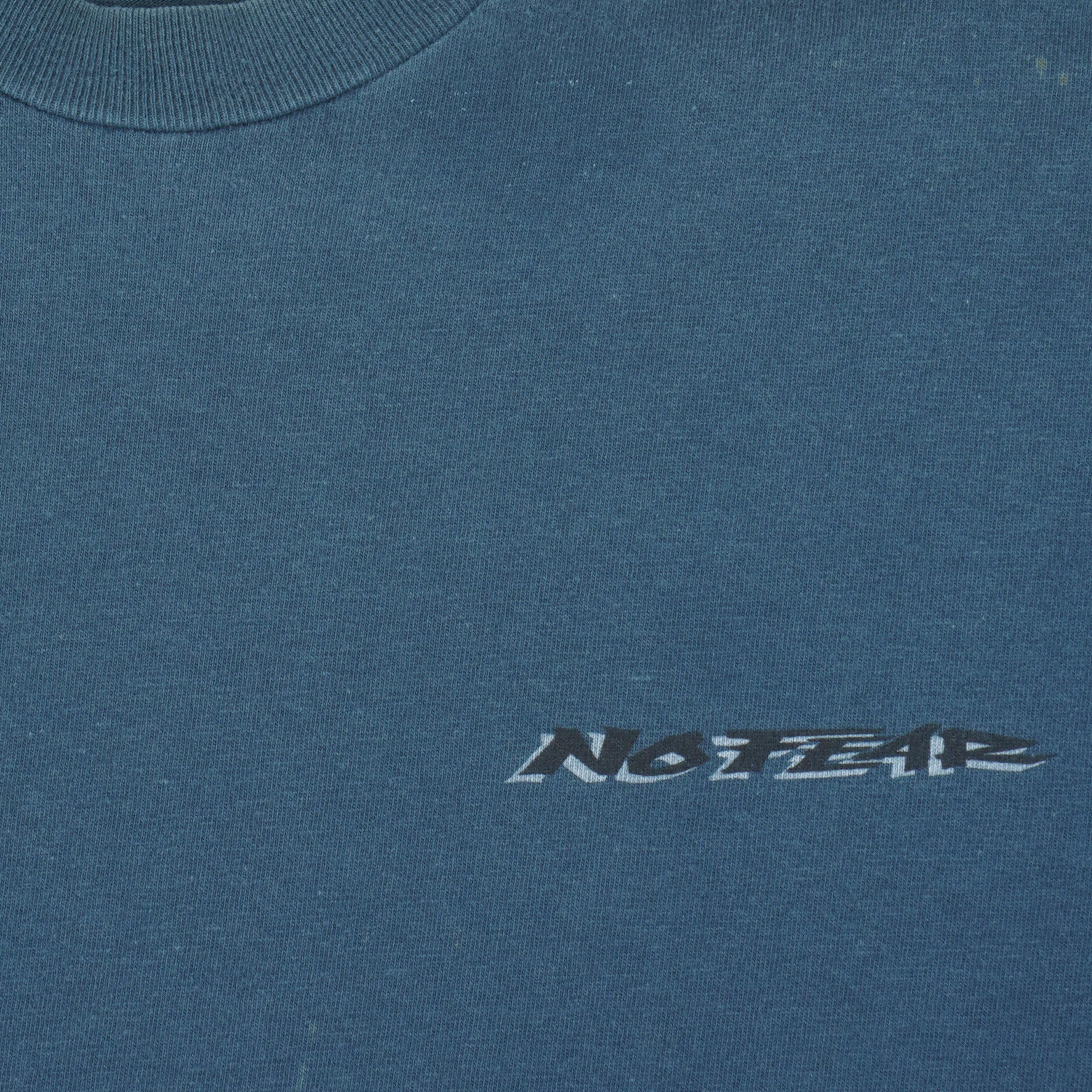 Vintage (No Fear) - Big Spell-Out T-Shirt 1990s X-Large Vintage Retro