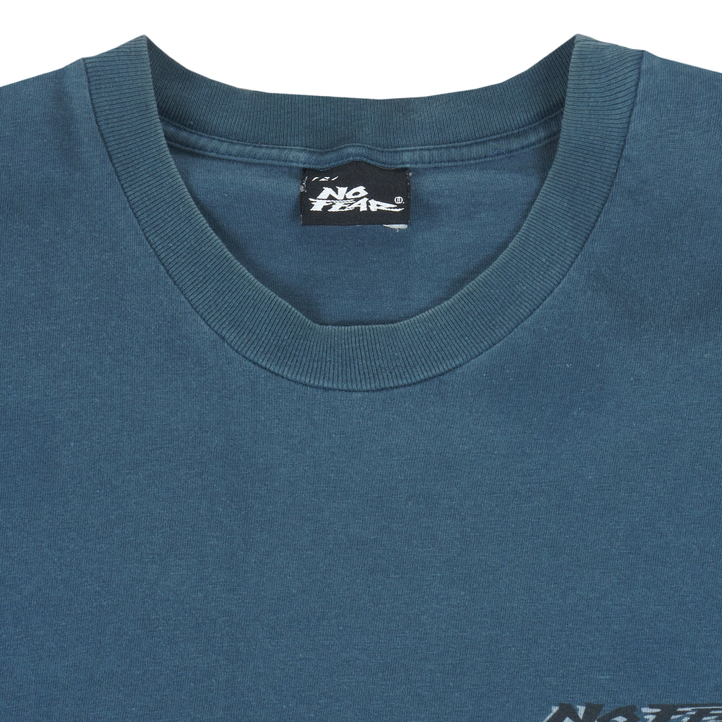 Vintage (No Fear) - Big Spell-Out T-Shirt 1990s X-Large Vintage Retro