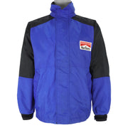 Vintage (Marlboro) - Blue Zip-Up Jacket 1990s Small Vintage Retro