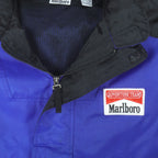 Vintage (Marlboro) - Blue Zip-Up Jacket 1990s Small Vintage Retro