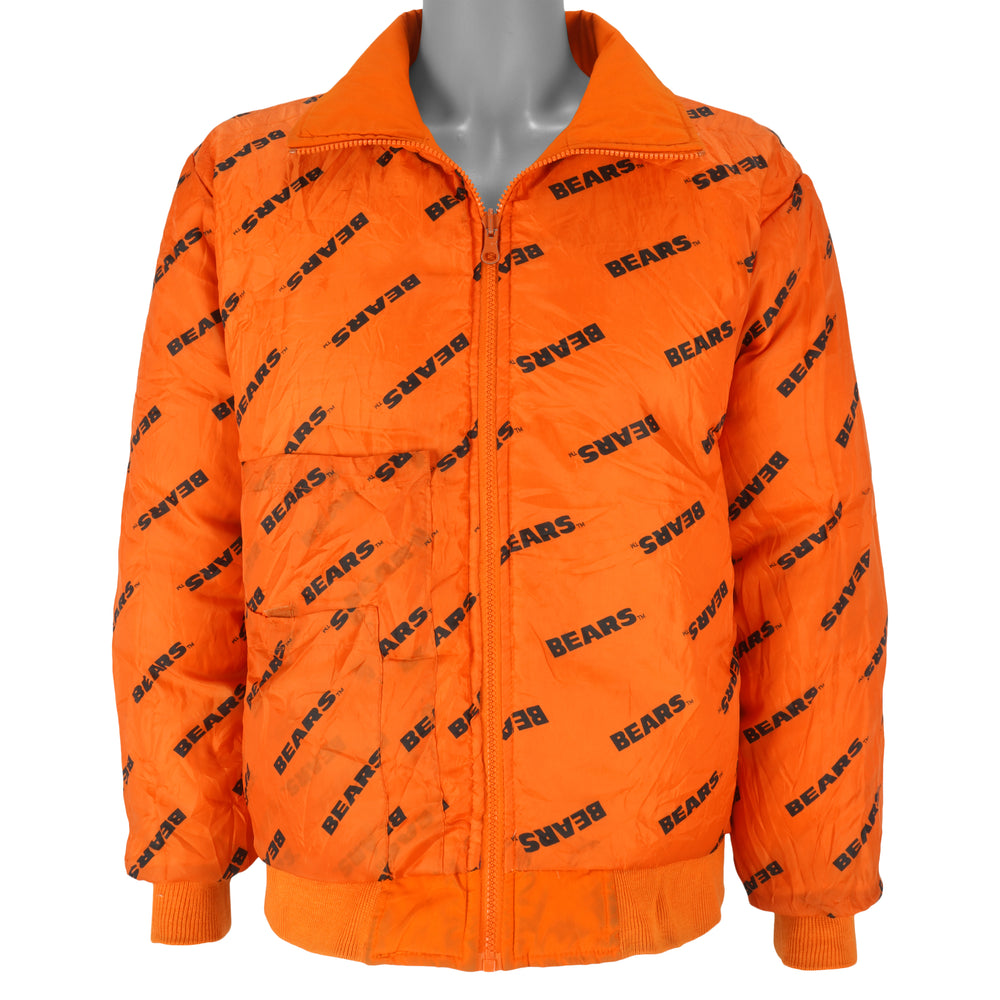 NFL - Chicago Bears Monogram Reversible Jacket 1990s Medium Vintage Retro Football