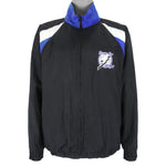 NHL (Competitor) - Tampa Bay Lightning Windbreaker 1990s Large Vintage Retro Hockey