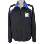 NHL (Competitor) - Tampa Bay Lightning Windbreaker 1990s Large Vintage Retro Hockey